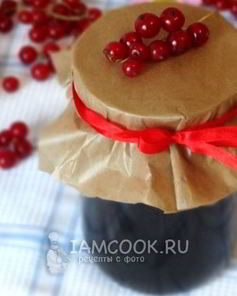Мармелад из красной смородины