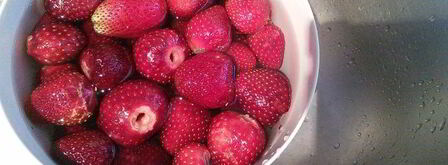 мармелад из ревеня и клубники с мятой. Шаг 3