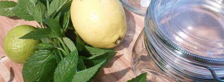 мармелад из ревеня и клубники с мятой. Шаг 4