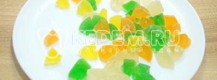 мармелад-сливочный десерт на пасху. Шаг 5