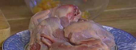 перепелки с виски и мармеладом. Шаг 4