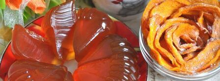 тыквенные дольки с мармеладом. Шаг 8