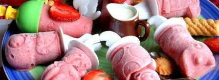 бананово-клубничное мороженое. Шаг 20