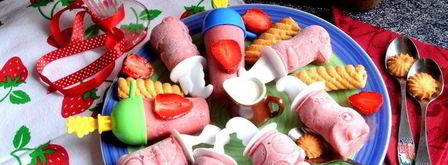 бананово-клубничное мороженое. Шаг 22