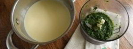 базиликовое мороженое. Шаг 3