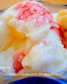 Дынно-банановое мороженое