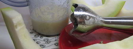 дынное мороженое. Шаг 3