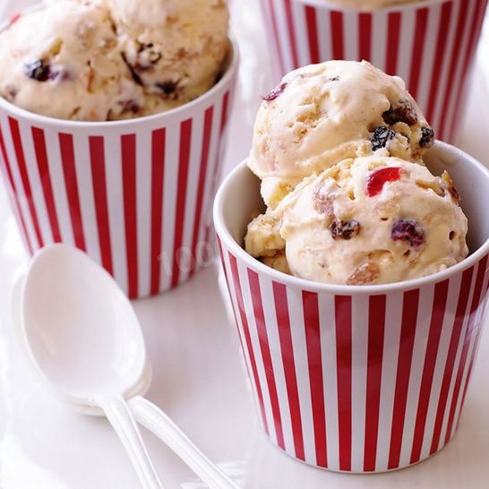 Рецепт фруктового мороженого в мороженице