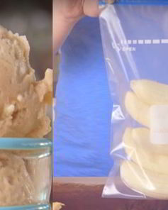 Мороженое из банана