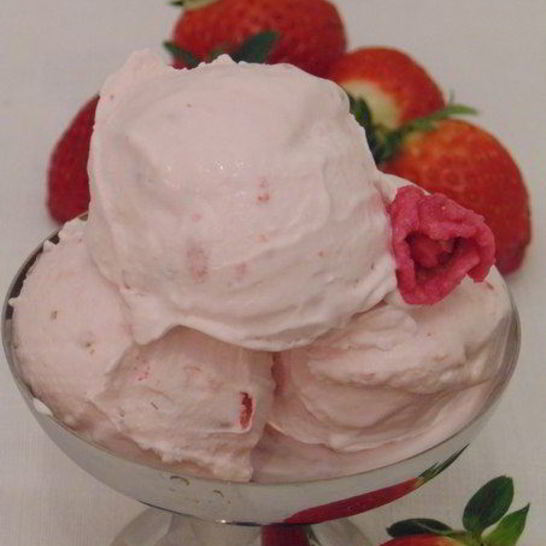 Рецепт мороженого клубничный сюрприз