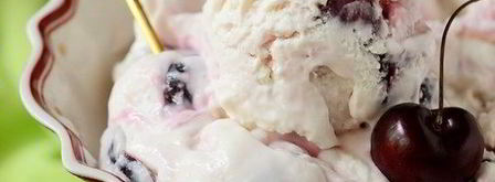 мороженое с йогуртом и черешней. Шаг 3