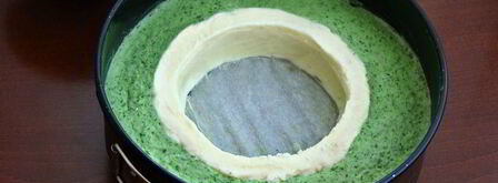 торт-мороженое арбуз. Шаг 12