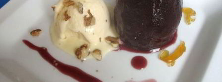 ванильное мороженое и груша-пашот сладкая парочка. Шаг 18