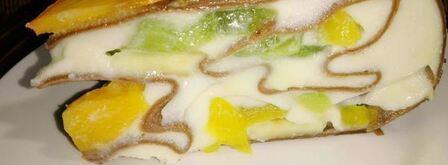 блинный торт-мусс тропик. Шаг 23