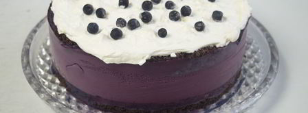 черничный муссовый торт. Шаг 20