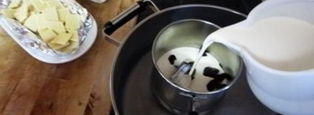 двойной шоколадный мусс. Шаг 3