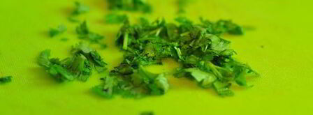 клубничный мусс с кинзой. Шаг 4