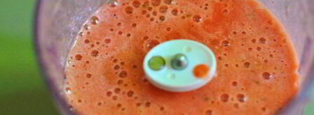 клубничный мусс с кинзой. Шаг 5