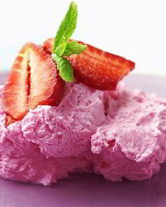 Клубничный мусс с ликером