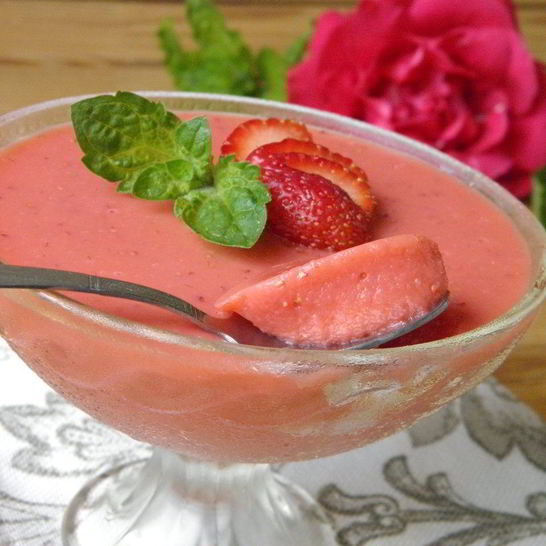 Рецепт клубничного мусса