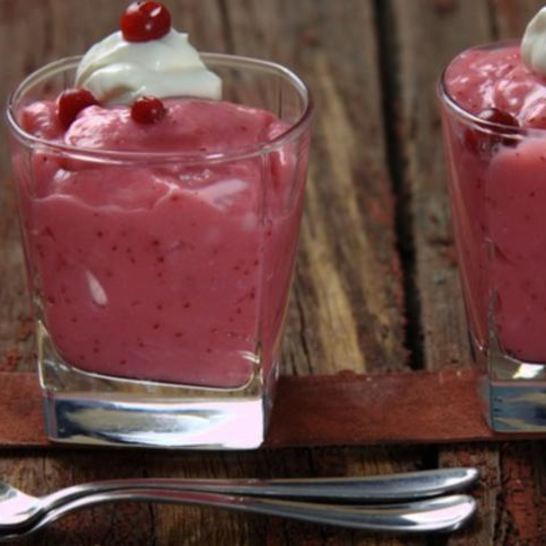 Рецепт мусса из брусники