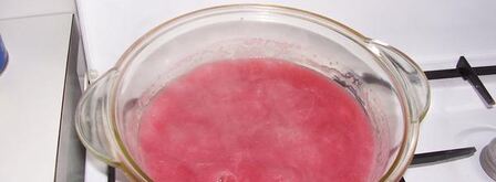 мусс клюквенный. Шаг 8