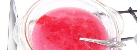 мусс клюквенный. Шаг 11