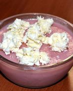 Мусс с клубникой