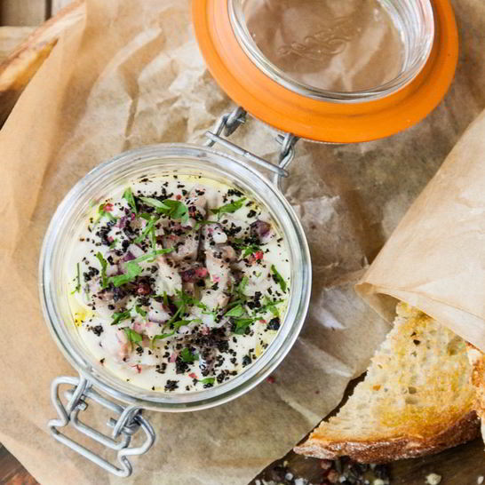 Рецепт рыбного мусса с грушей