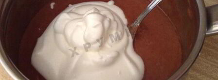 шоколадный крем мусс. Шаг 11