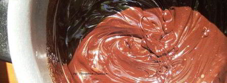 шоколадный мусс с клубникой. Шаг 3