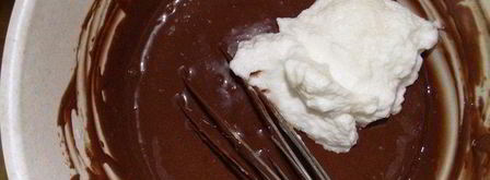 шоколадный мусс с клубникой. Шаг 6