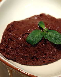 Шоколадный мусс с мятой