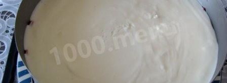 торт-мусс клубника с шампанским. Шаг 17