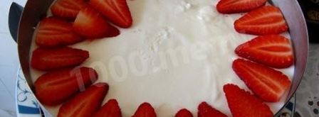 торт-мусс клубника с шампанским. Шаг 20