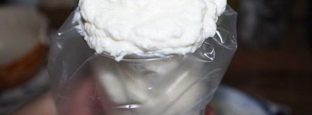 винное желе с нежным рисовым муссом и томатно-ягодным соусом. Шаг 6