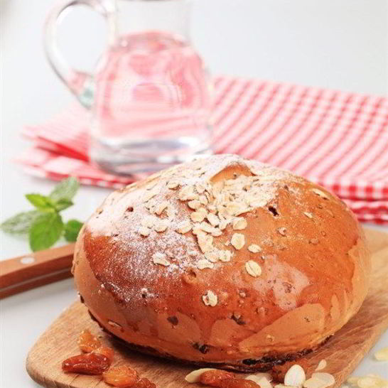 Рецепт деревенского пасхального каравая с орехами