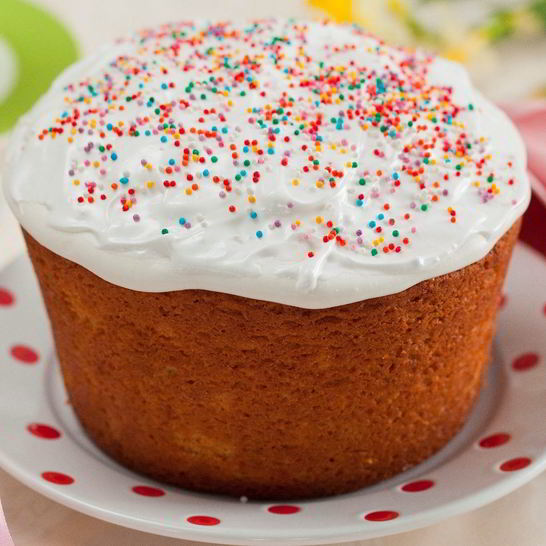 Рецепт глазури для кулича лимонная