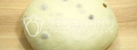 кулич с изюмом. Шаг 7