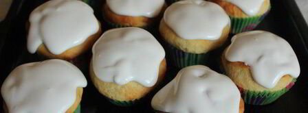 куличи с апельсиновой цедрой и вяленой клюквой. Шаг 16