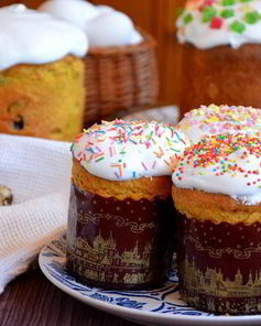 Куличи с шафраном