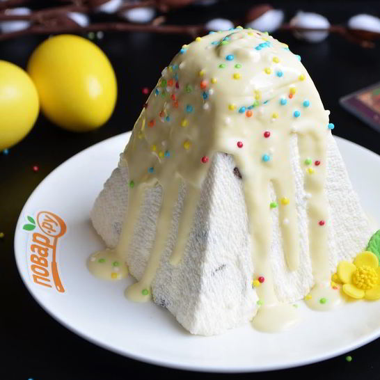 Рецепт пасхи с белым шоколадом