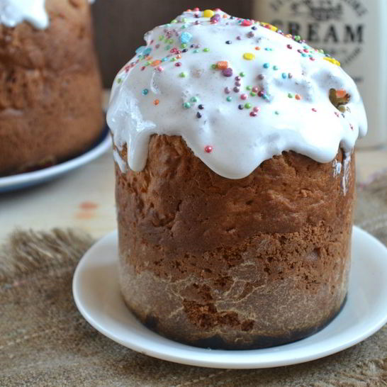 Рецепт пасхального кулича на сметане без дрожжей