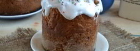 пасхальный кулич на сметане без дрожжей. Шаг 12