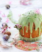 Пасхальный маковый кулич