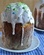 Пасхальный сдобный кулич