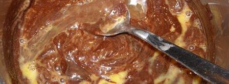 пасхальные брауни в яичной скорлупе. Шаг 4