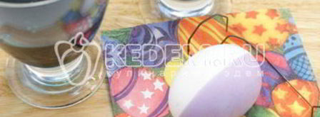 пасхальные яйца цветочки. Шаг 3