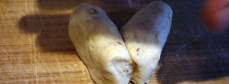 пасхальные зайцы в темно-синем лесу. Шаг 5