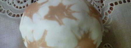 сахарная глазурь на желатине для куличей. Шаг 4